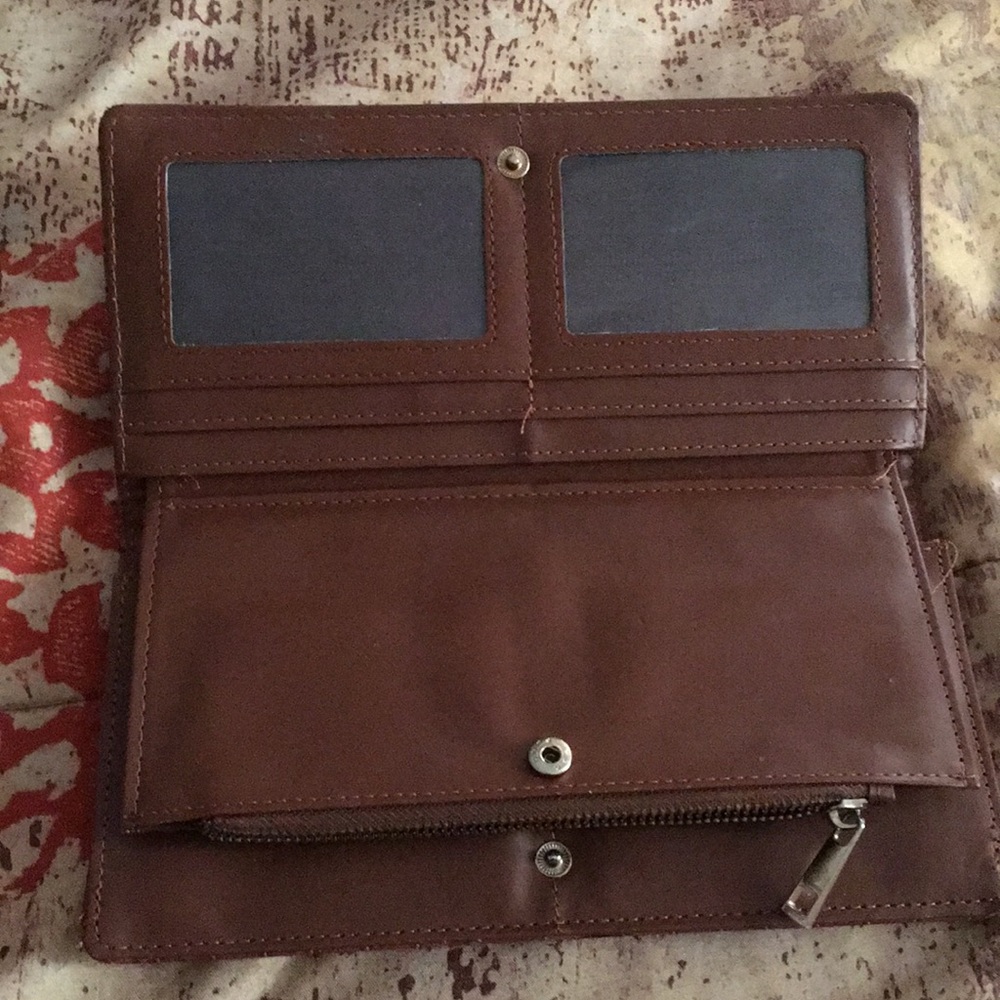 Brown Croc print Wallet💕 - Picture 5 of 5